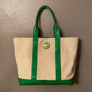 Michael Kors Canvas Tote Bag